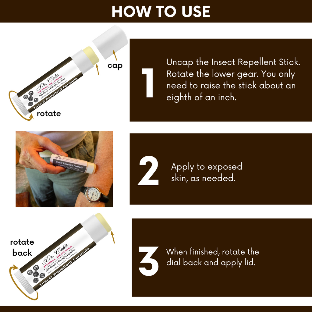 15 - Dr. Cole's Insect Repellent Stick