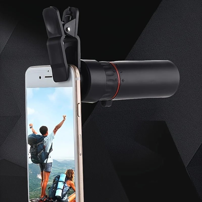 2025 2000X25 HD Monocular Telescope, Compact Portable for Travel, Hiking, Fishing, Camping, Stargazing, Concerts & Bird Watching - Corkscrew Kid