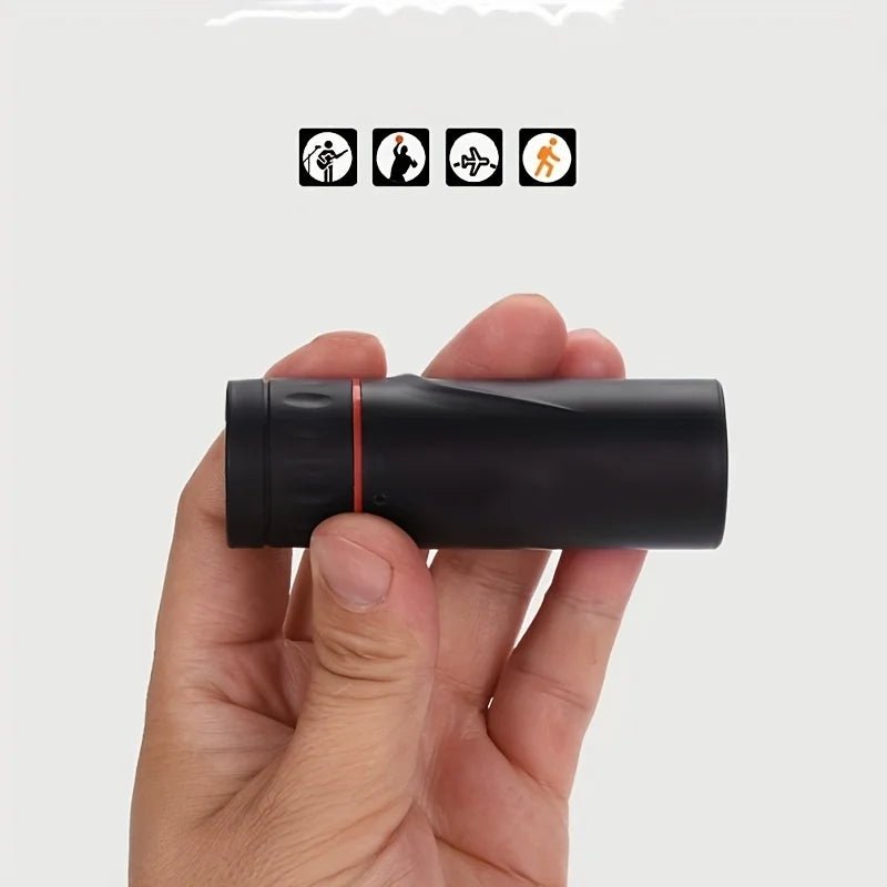 2025 2000X25 HD Monocular Telescope, Compact Portable for Travel, Hiking, Fishing, Camping, Stargazing, Concerts & Bird Watching - Corkscrew Kid