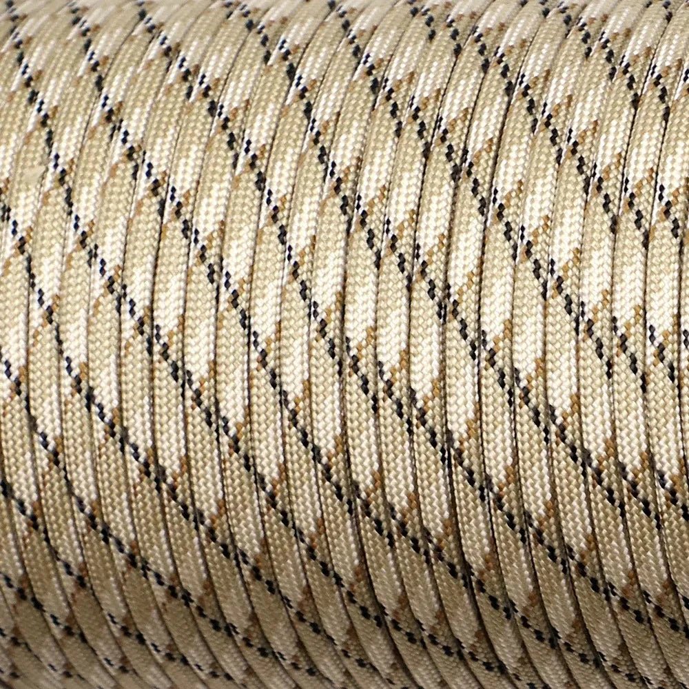 7-Cores 550 Paracord Rope 5 15 30 M Dia.4mm Cord For Outdoor Camping Survival Lanyard Parachute Hiking Tent Accessories - Corkscrew Kid