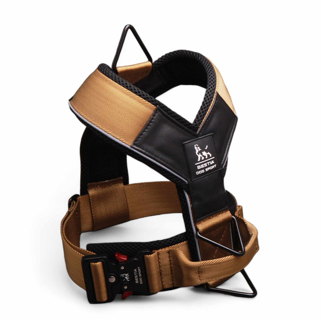 BESTIA DOG SPORT GripPro Heavy Duty Harness - Corkscrew Kid