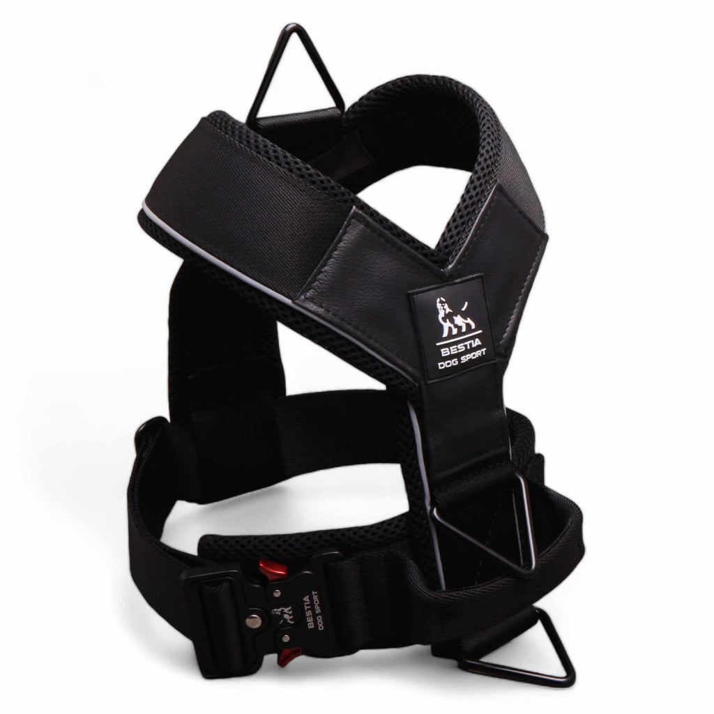 BESTIA DOG SPORT GripPro Heavy Duty Harness - Corkscrew Kid