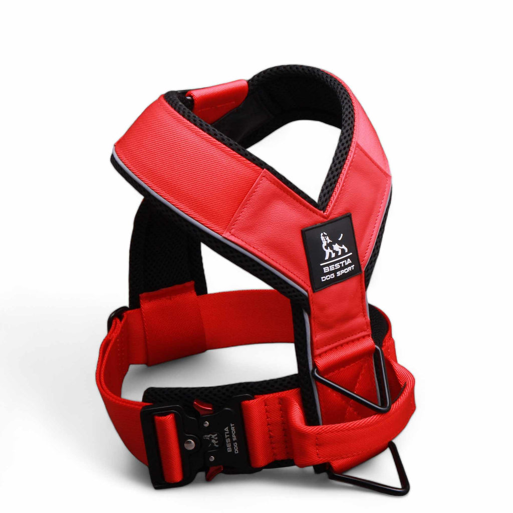 BESTIA DOG SPORT GripPro Heavy Duty Harness - Corkscrew Kid