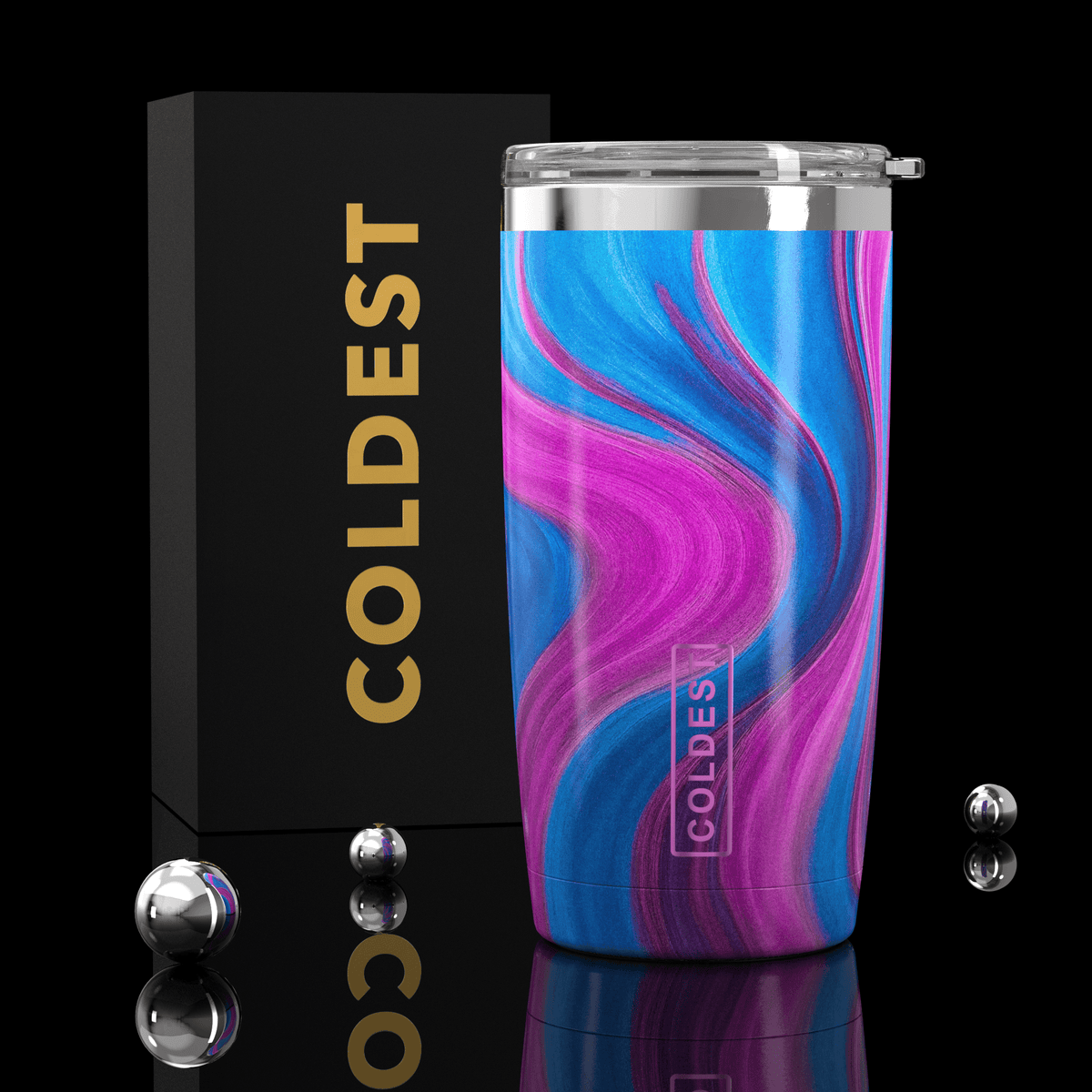 Coldest 20 oz Tumbler v2 - Corkscrew Kid