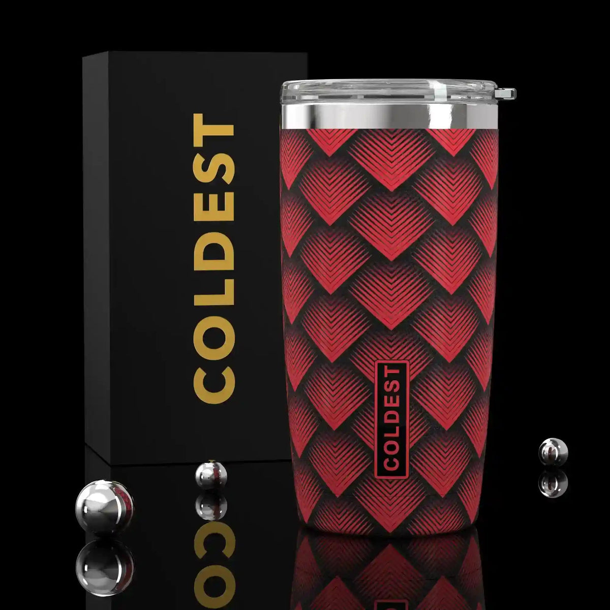 Coldest 20 oz Tumbler v2 - Corkscrew Kid