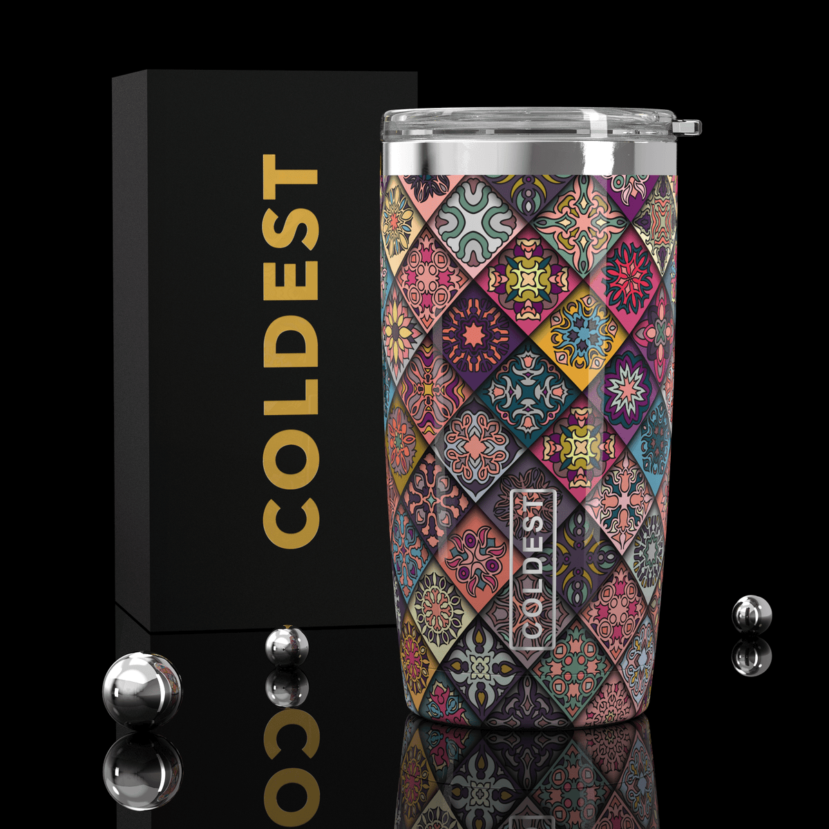 Coldest 20 oz Tumbler v2 - Corkscrew Kid