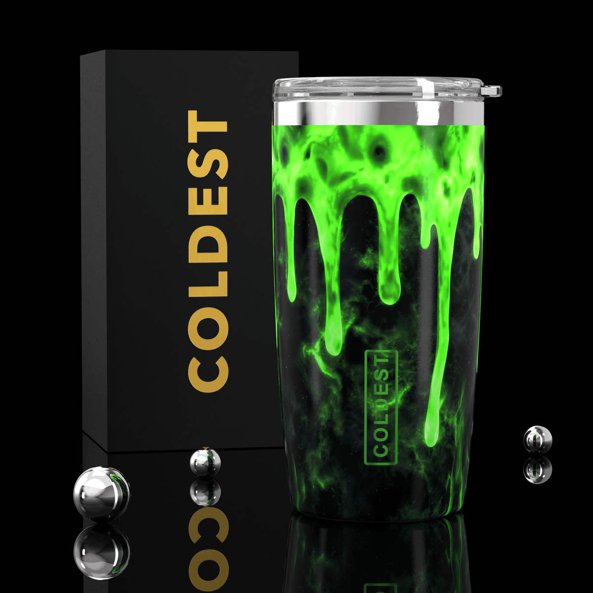 Coldest 20 oz Tumbler v2 - Corkscrew Kid