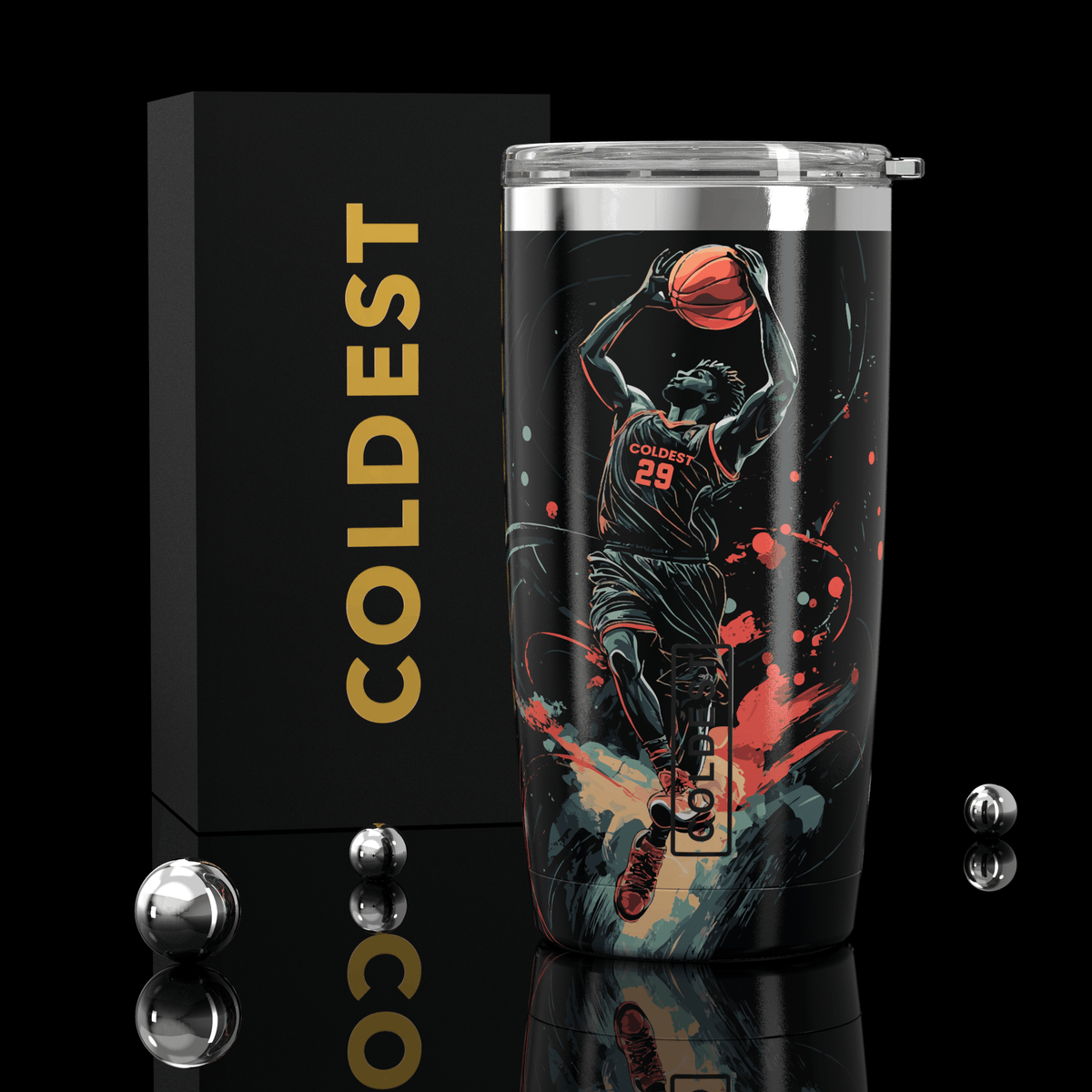 Coldest 20 oz Tumbler v2 - Corkscrew Kid