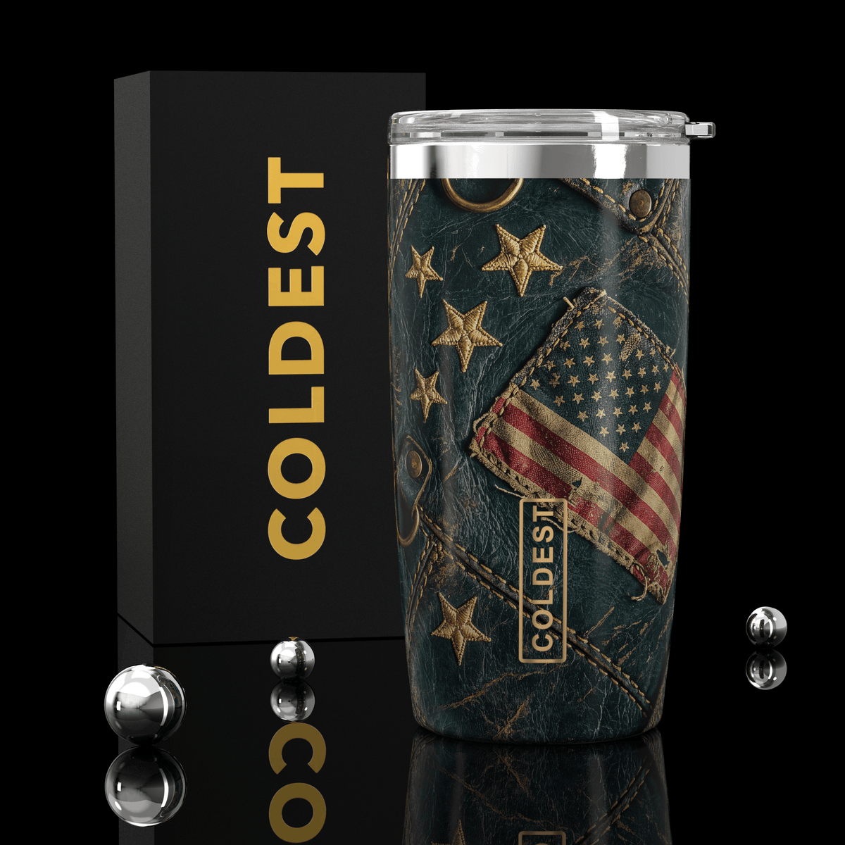 Coldest 20 oz Tumbler v2 - Corkscrew Kid
