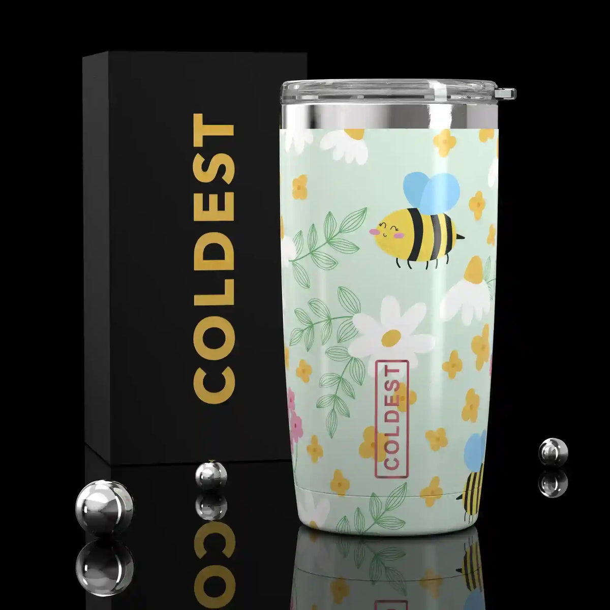 Coldest 20 oz Tumbler v2 - Corkscrew Kid
