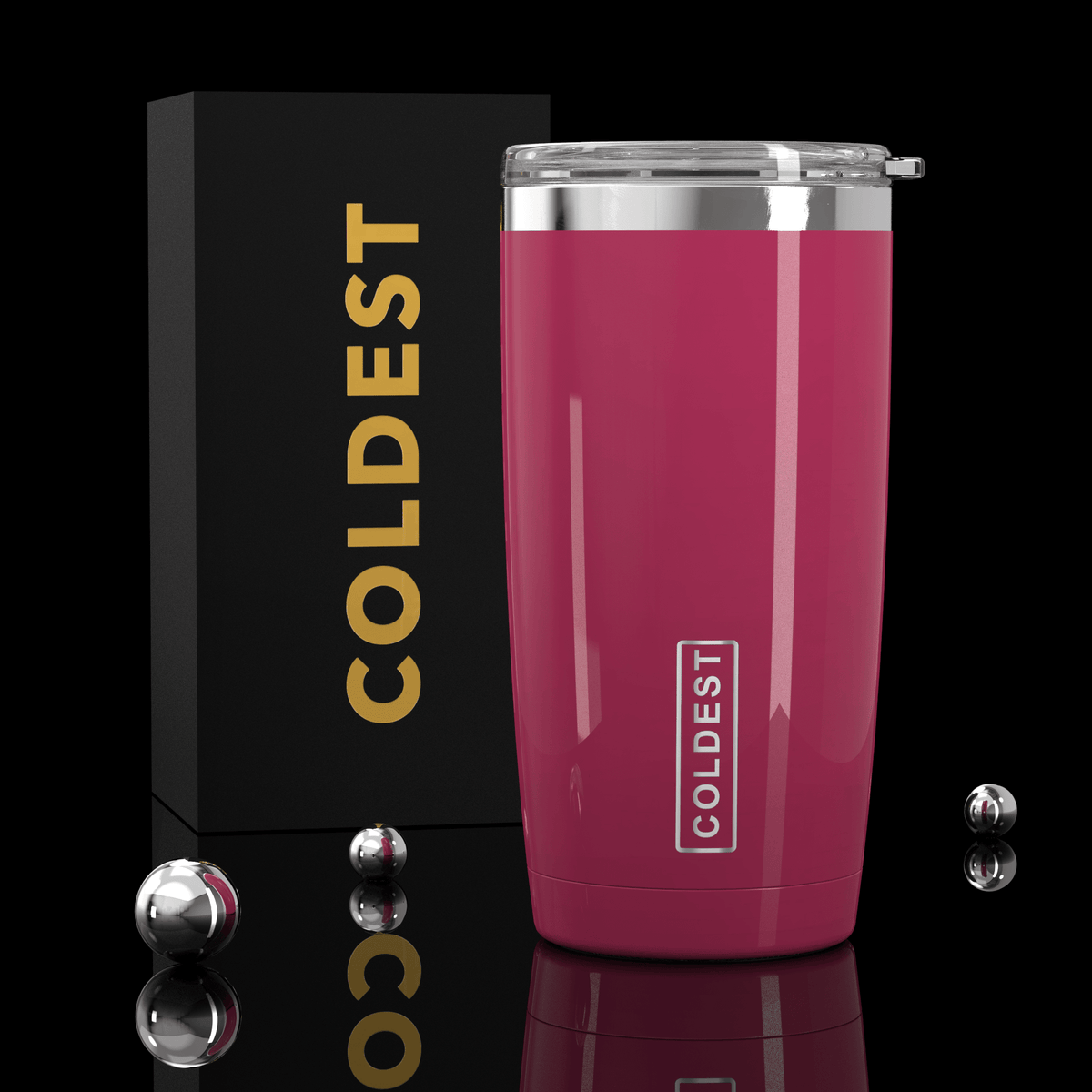 Coldest 20 oz Tumbler v2 - Corkscrew Kid