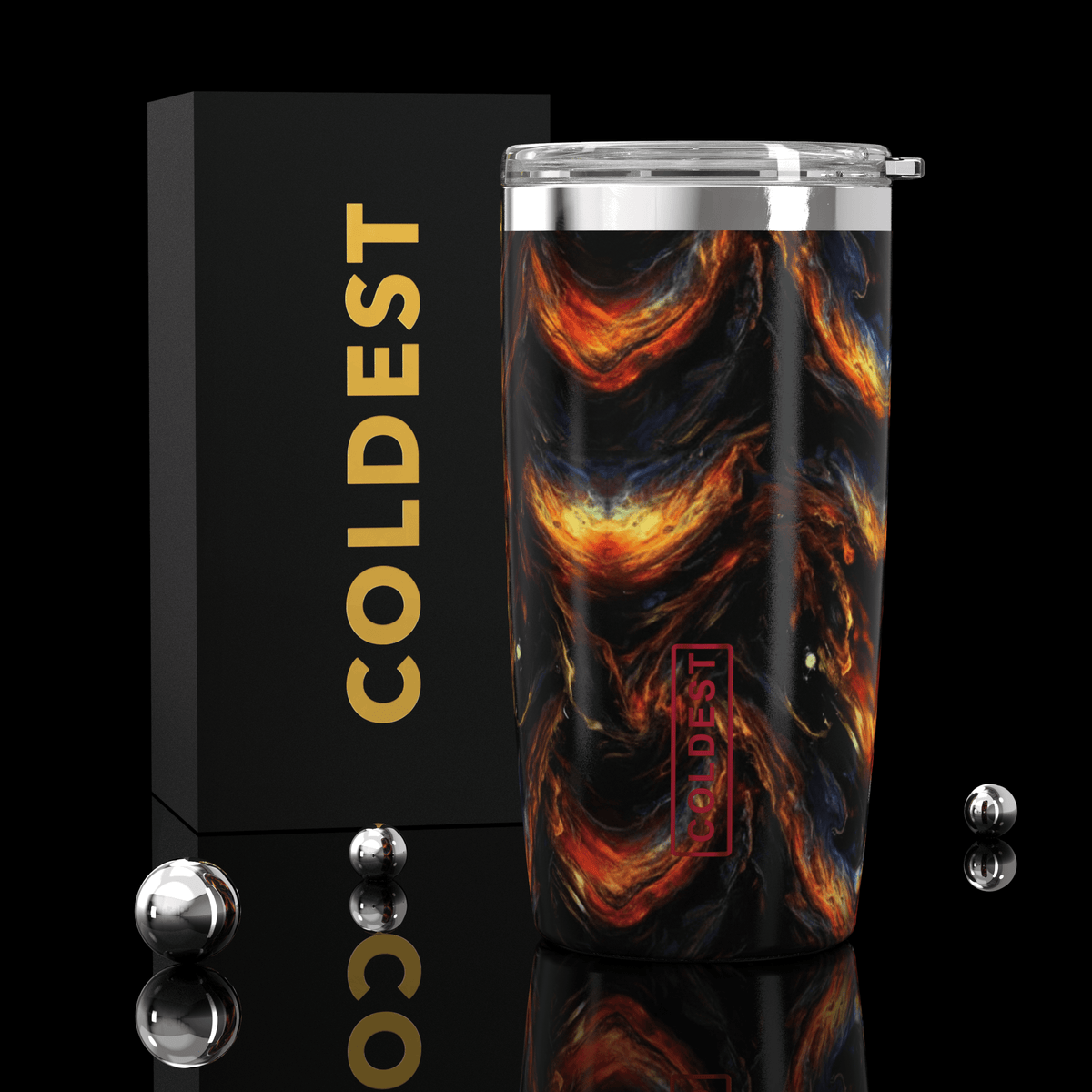 Coldest 20 oz Tumbler v2 - Corkscrew Kid
