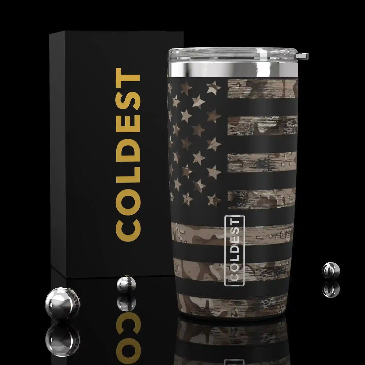 Coldest 20 oz Tumbler v2 - Corkscrew Kid