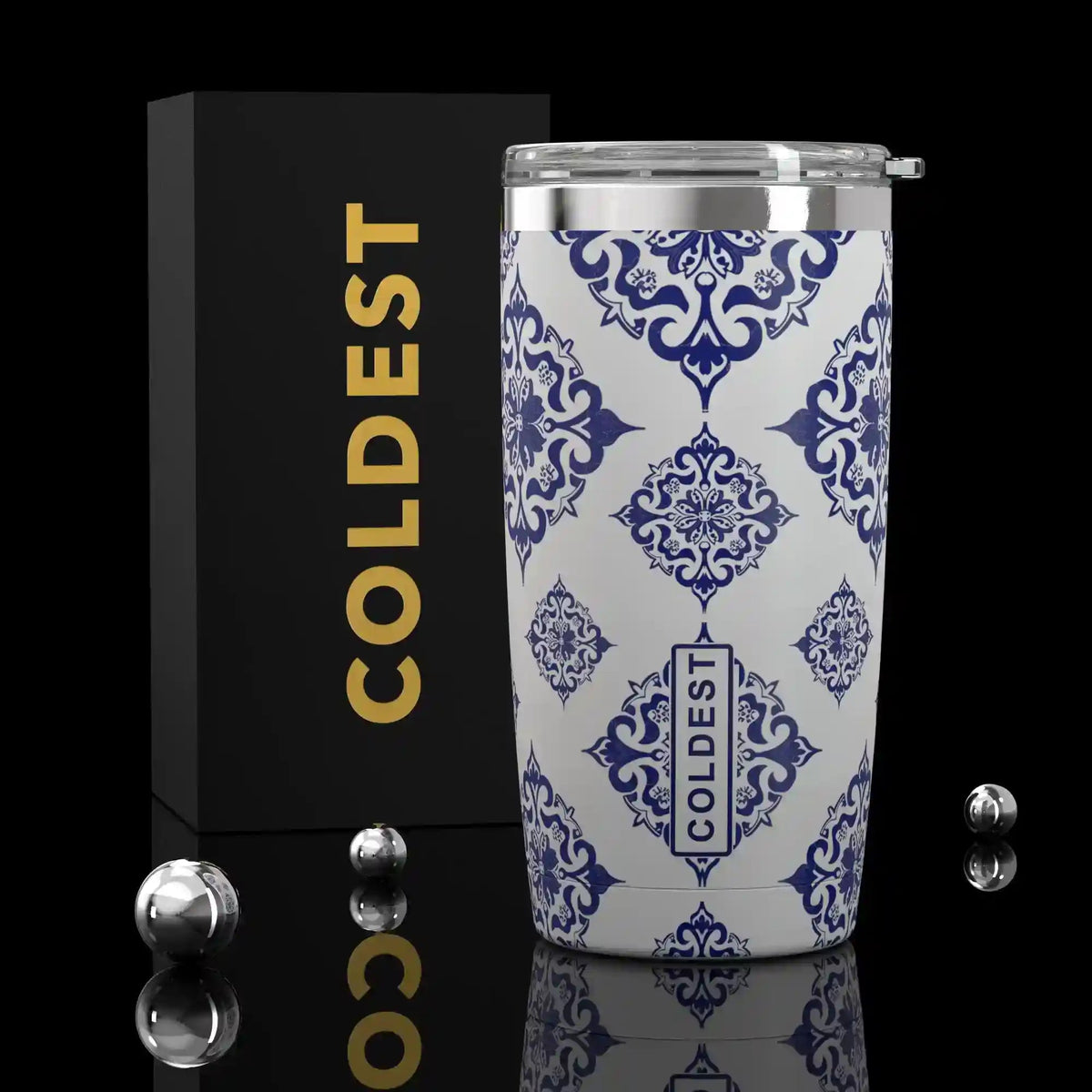 Coldest 20 oz Tumbler v2 - Corkscrew Kid