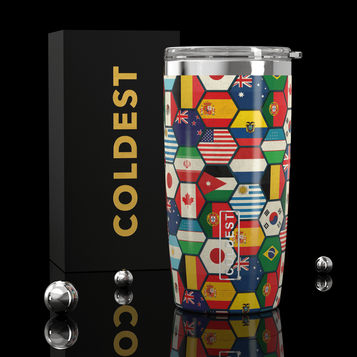 Coldest 20 oz Tumbler v2 - Corkscrew Kid