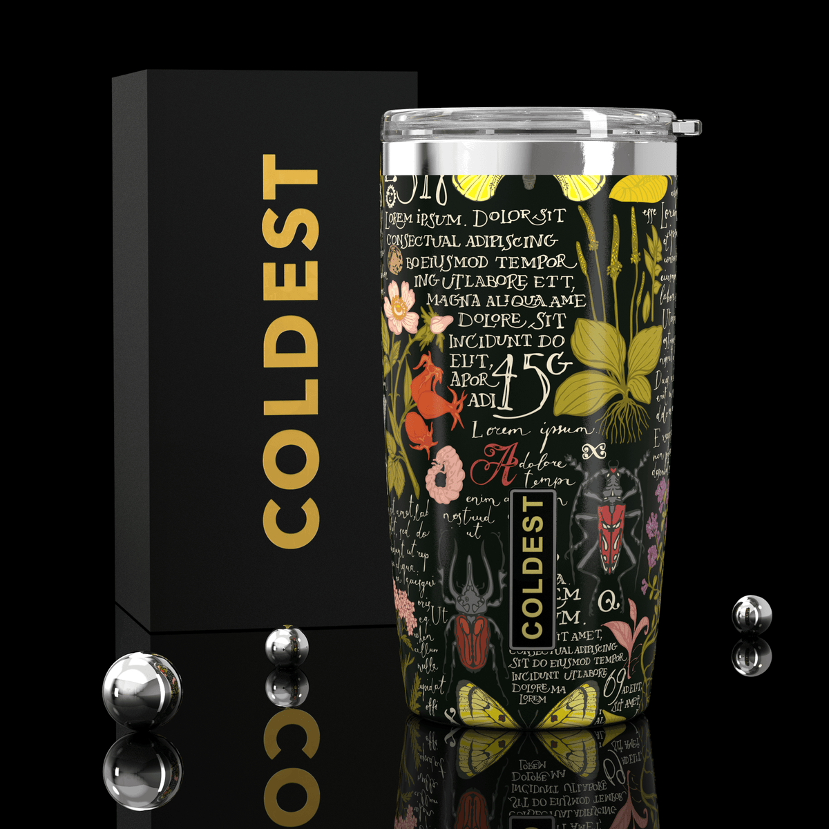Coldest 20 oz Tumbler v2 - Corkscrew Kid