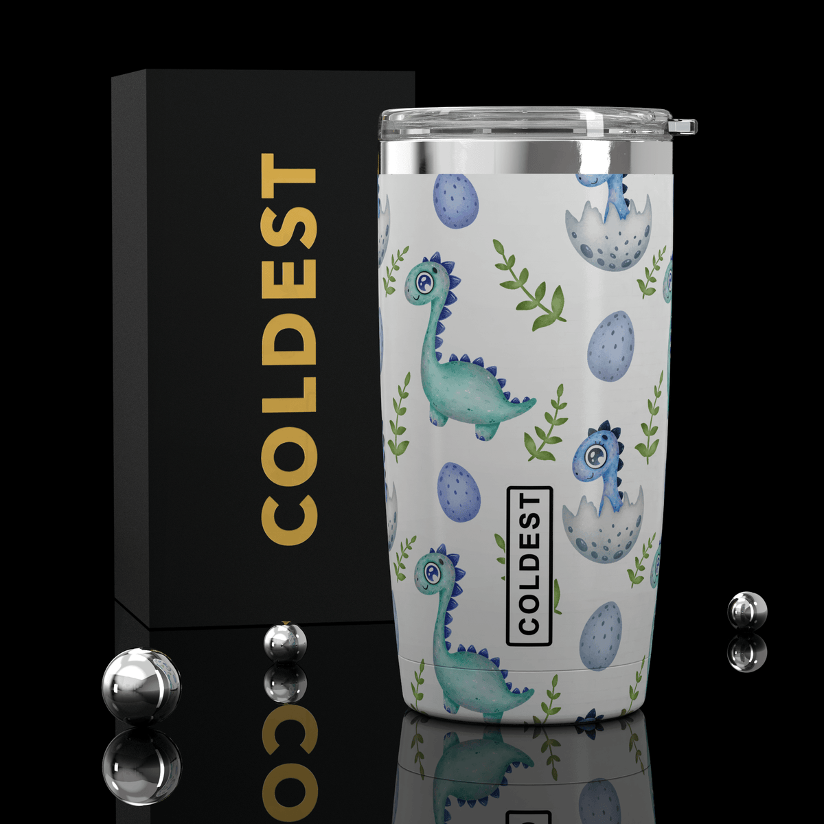 Coldest 20 oz Tumbler v2 - Corkscrew Kid