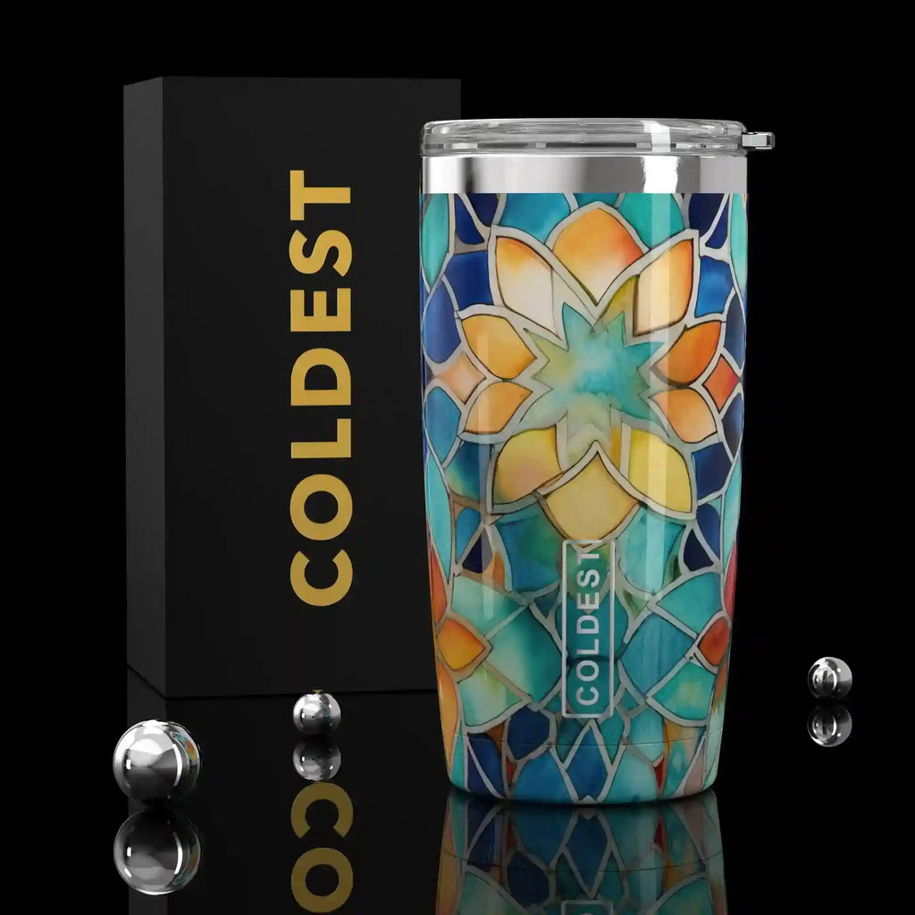 Coldest 20 oz Tumbler v2 - Corkscrew Kid