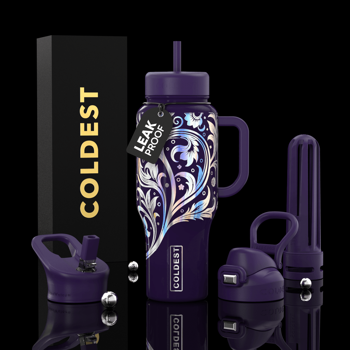 COLDEST 36oz Limitless Ultra v8 - Corkscrew Kid
