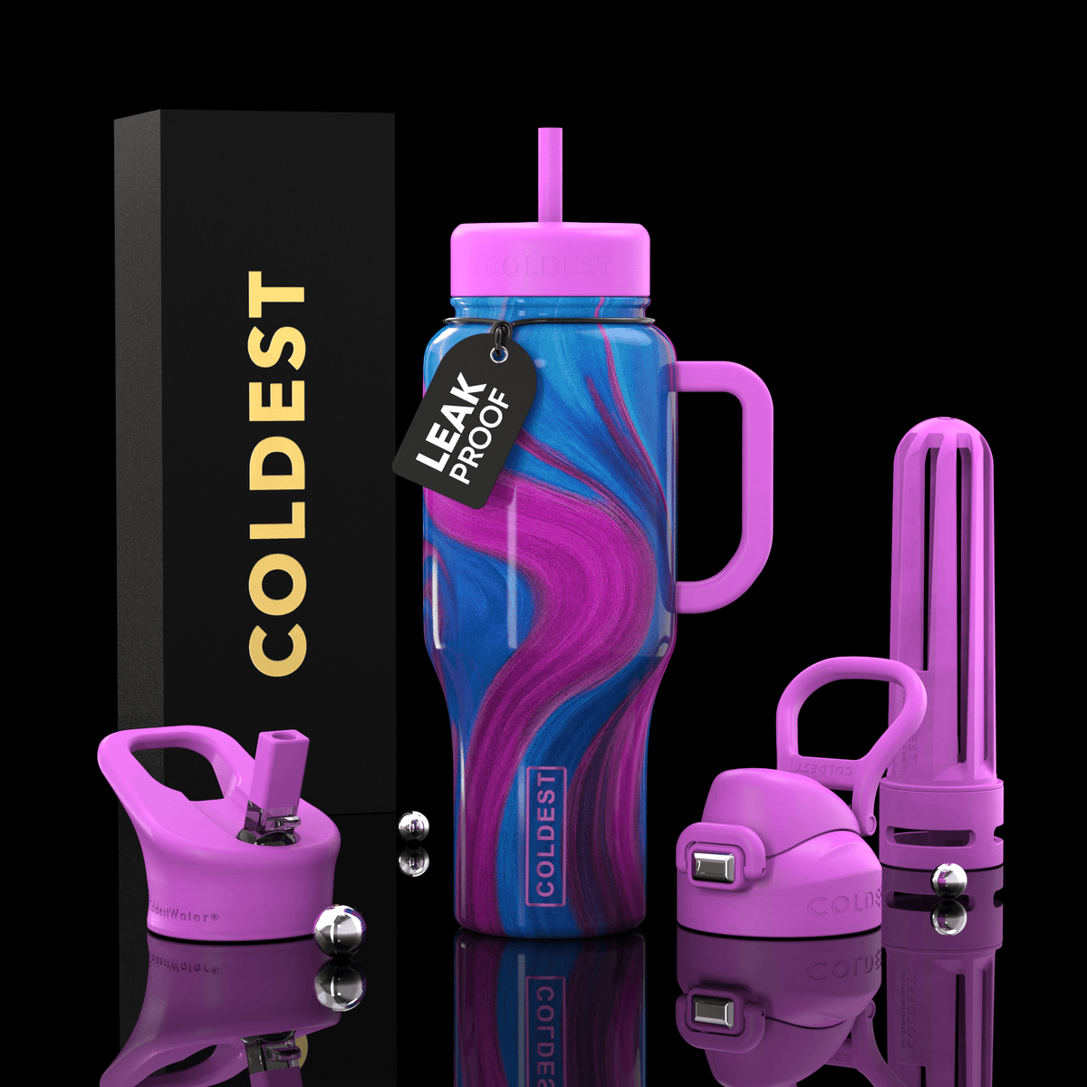 COLDEST 36oz Limitless Ultra v8 - Corkscrew Kid