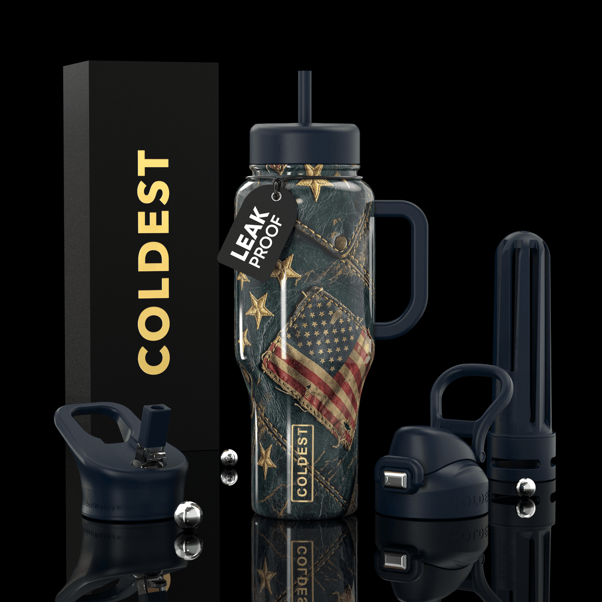 COLDEST 36oz Limitless Ultra v8 - Corkscrew Kid