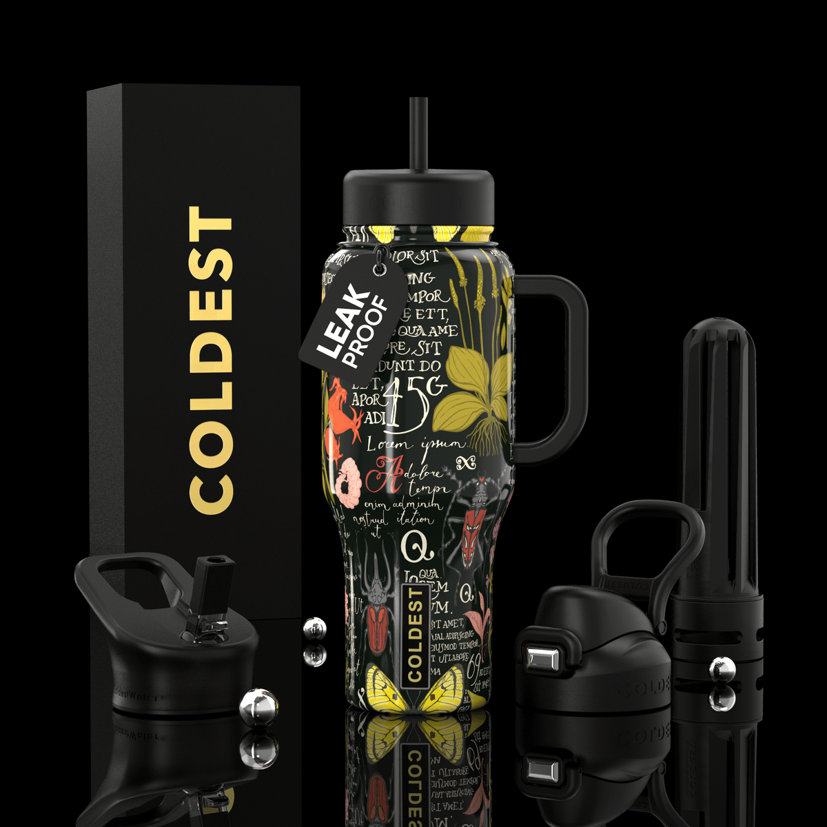 COLDEST 36oz Limitless Ultra v8 - Corkscrew Kid