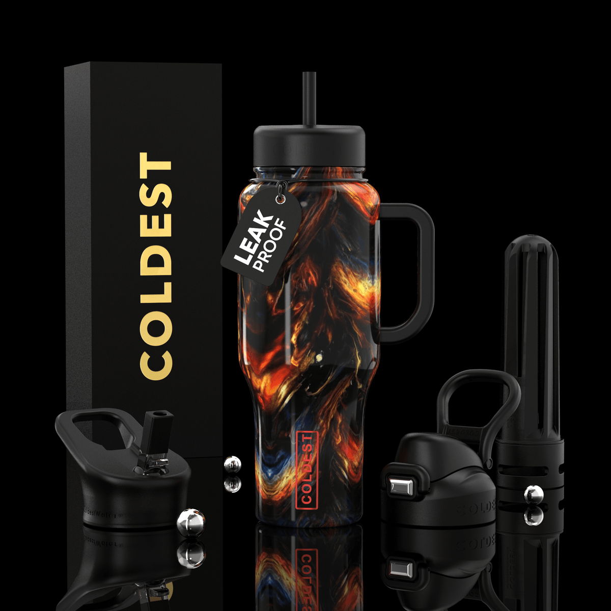 COLDEST 36oz Limitless Ultra v8 - Corkscrew Kid
