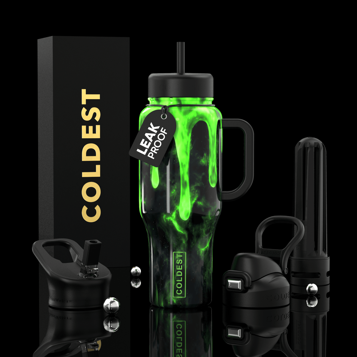 COLDEST 36oz Limitless Ultra v8 - Corkscrew Kid