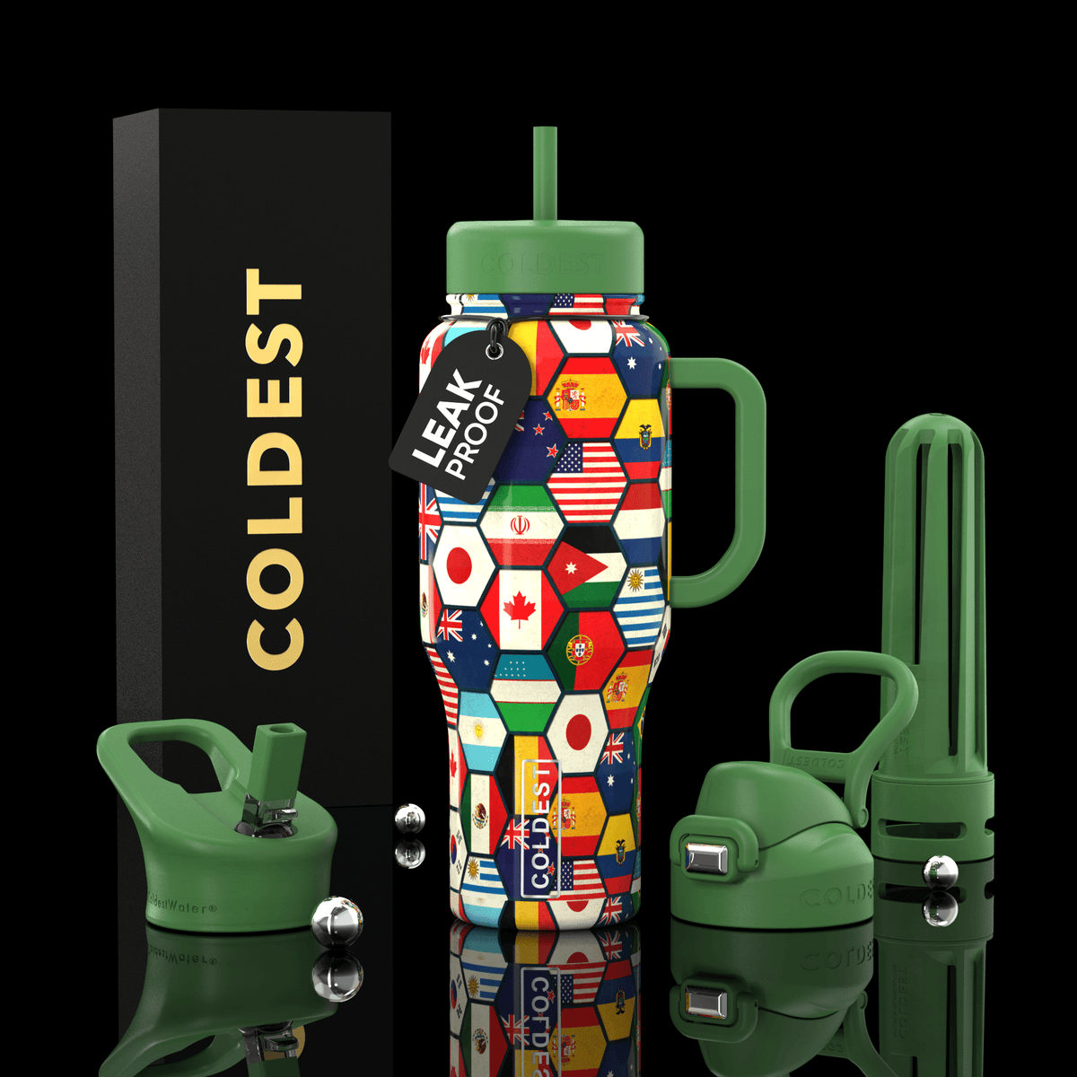 COLDEST 36oz Limitless Ultra v8 - Corkscrew Kid
