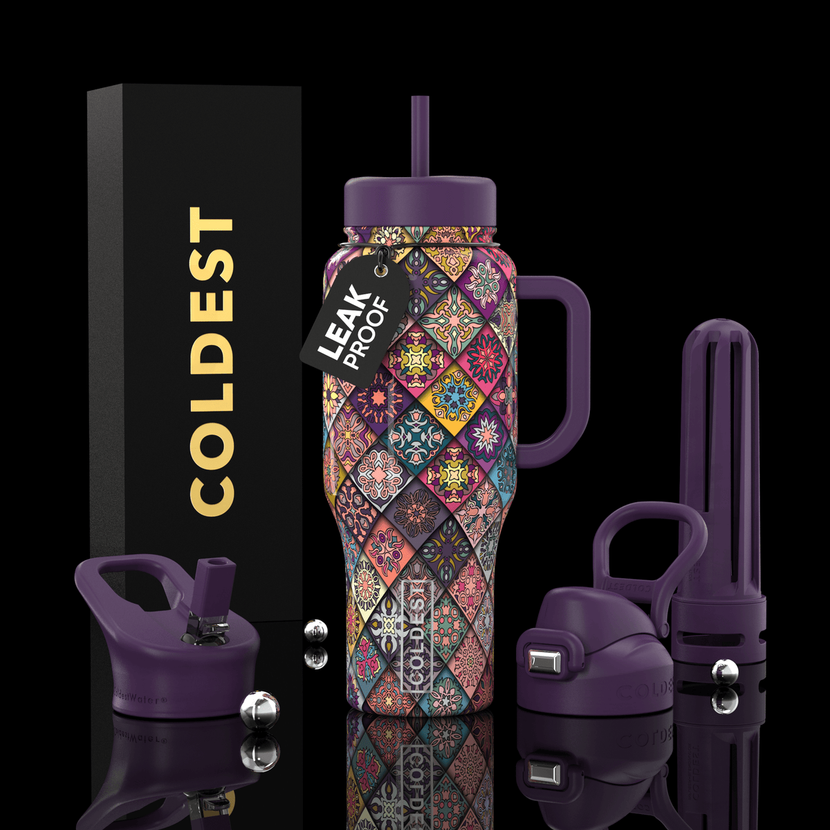 COLDEST 36oz Limitless Ultra v8 - Corkscrew Kid