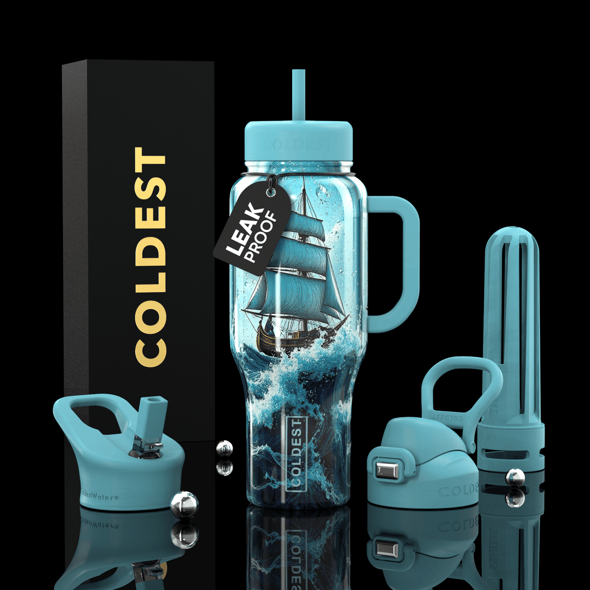 COLDEST 36oz Limitless Ultra v8 - Corkscrew Kid