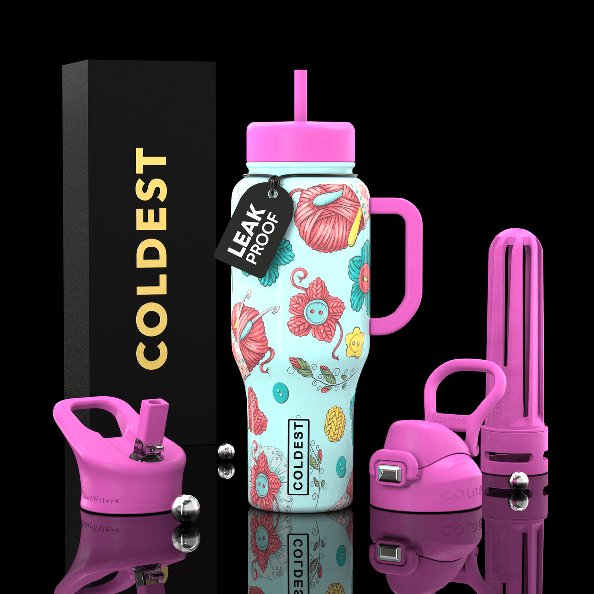 COLDEST 36oz Limitless Ultra v8 - Corkscrew Kid