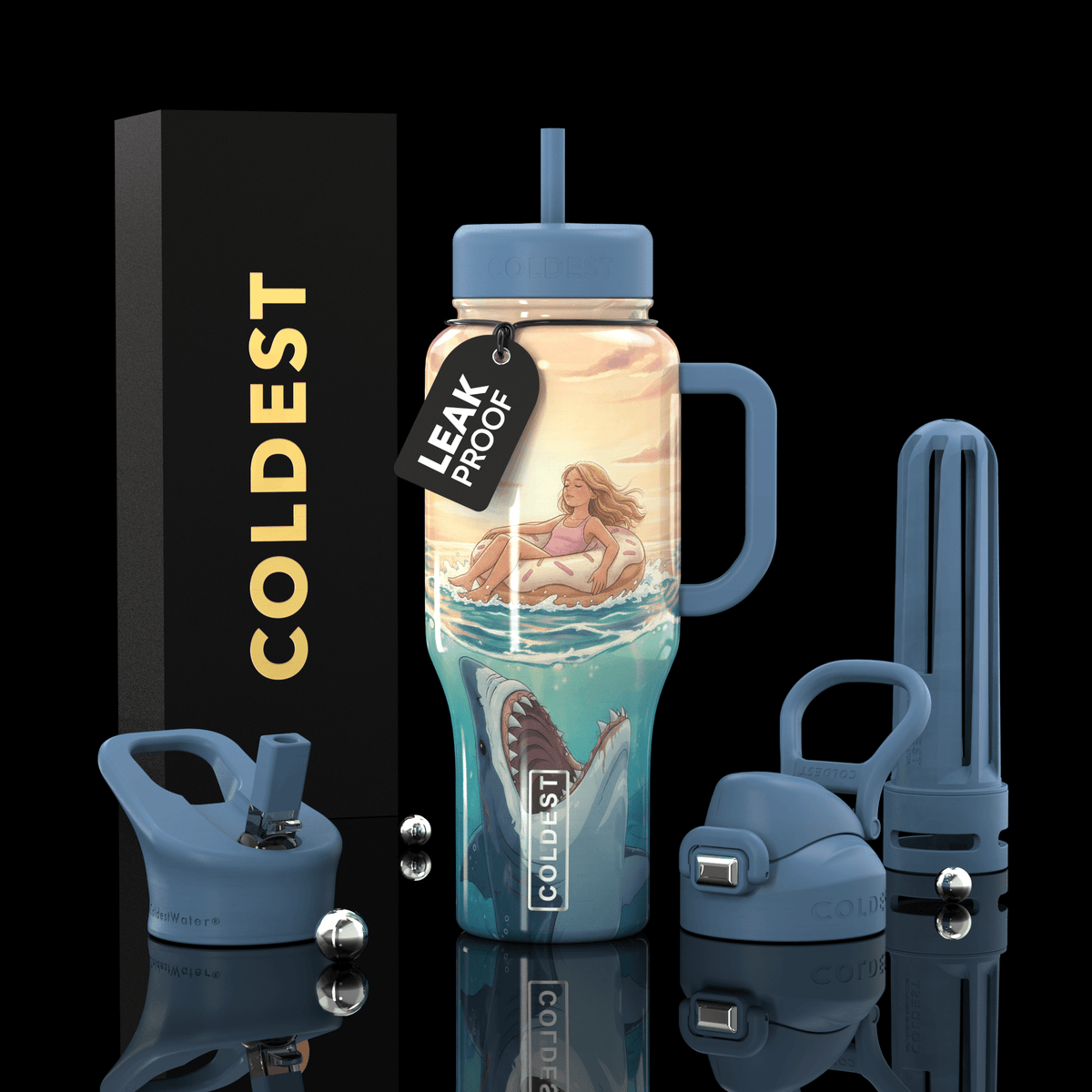 COLDEST 36oz Limitless Ultra v8 - Corkscrew Kid