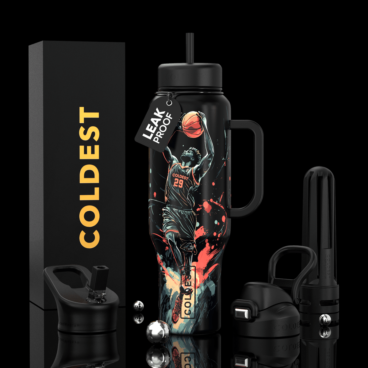 COLDEST 46oz Limitless Ultra v8 - Corkscrew Kid