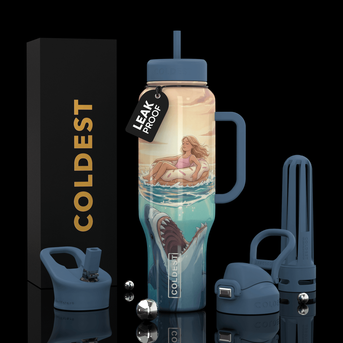 COLDEST 46oz Limitless Ultra v8 - Corkscrew Kid