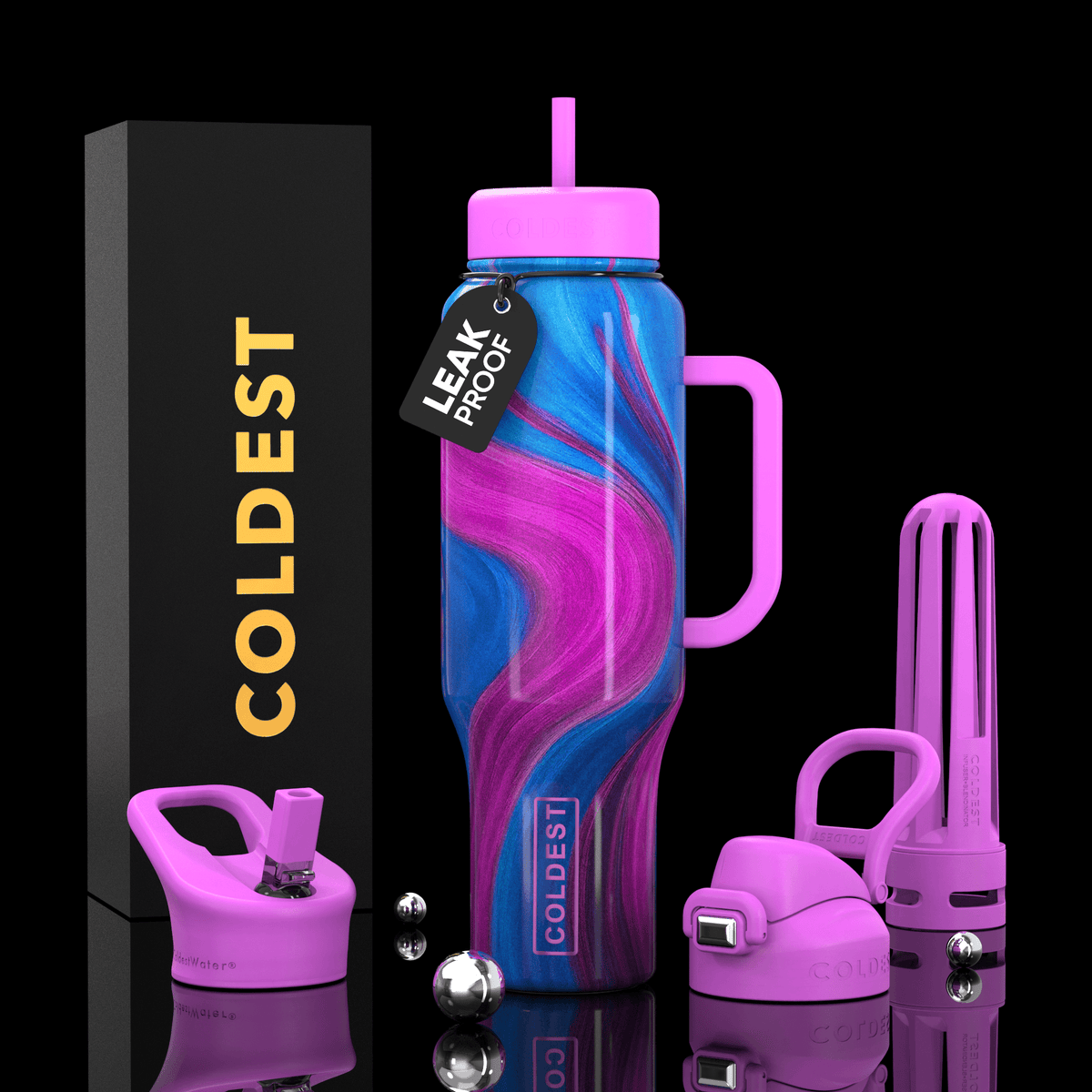 COLDEST 46oz Limitless Ultra v8 - Corkscrew Kid