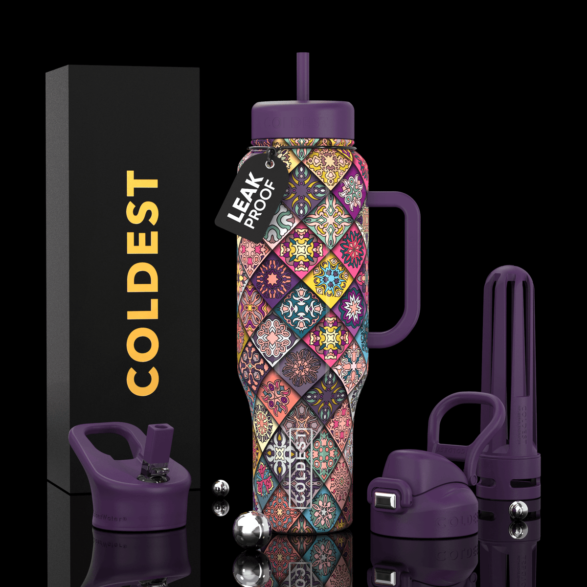 COLDEST 46oz Limitless Ultra v8 - Corkscrew Kid