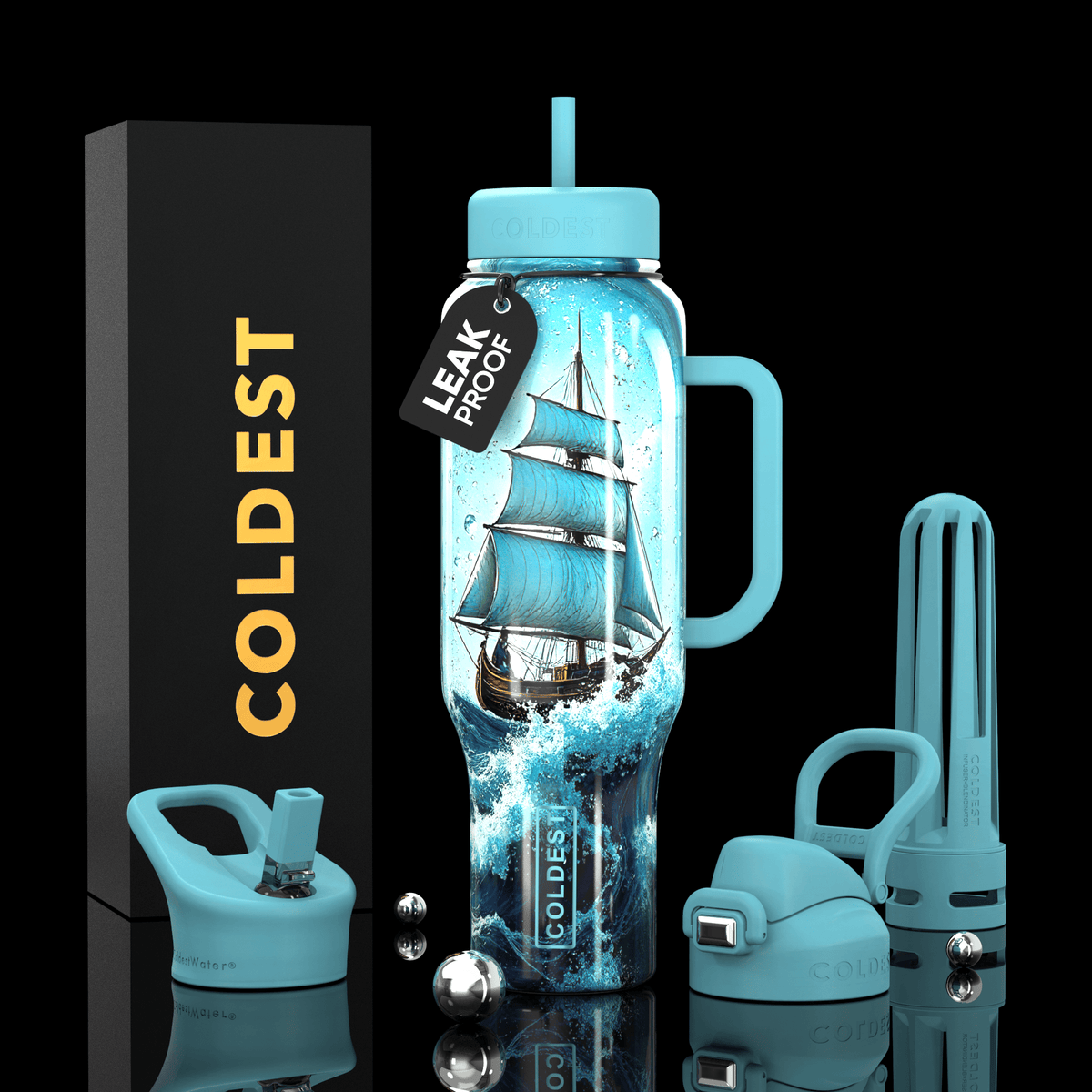 COLDEST 46oz Limitless Ultra v8 - Corkscrew Kid