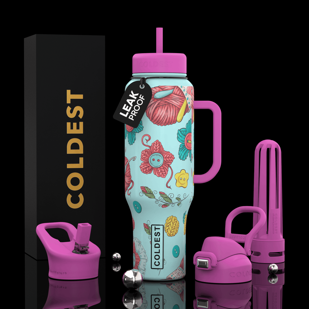 COLDEST 46oz Limitless Ultra v8 - Corkscrew Kid