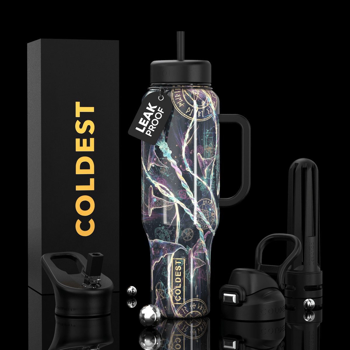 COLDEST 46oz Limitless Ultra v8 - Corkscrew Kid