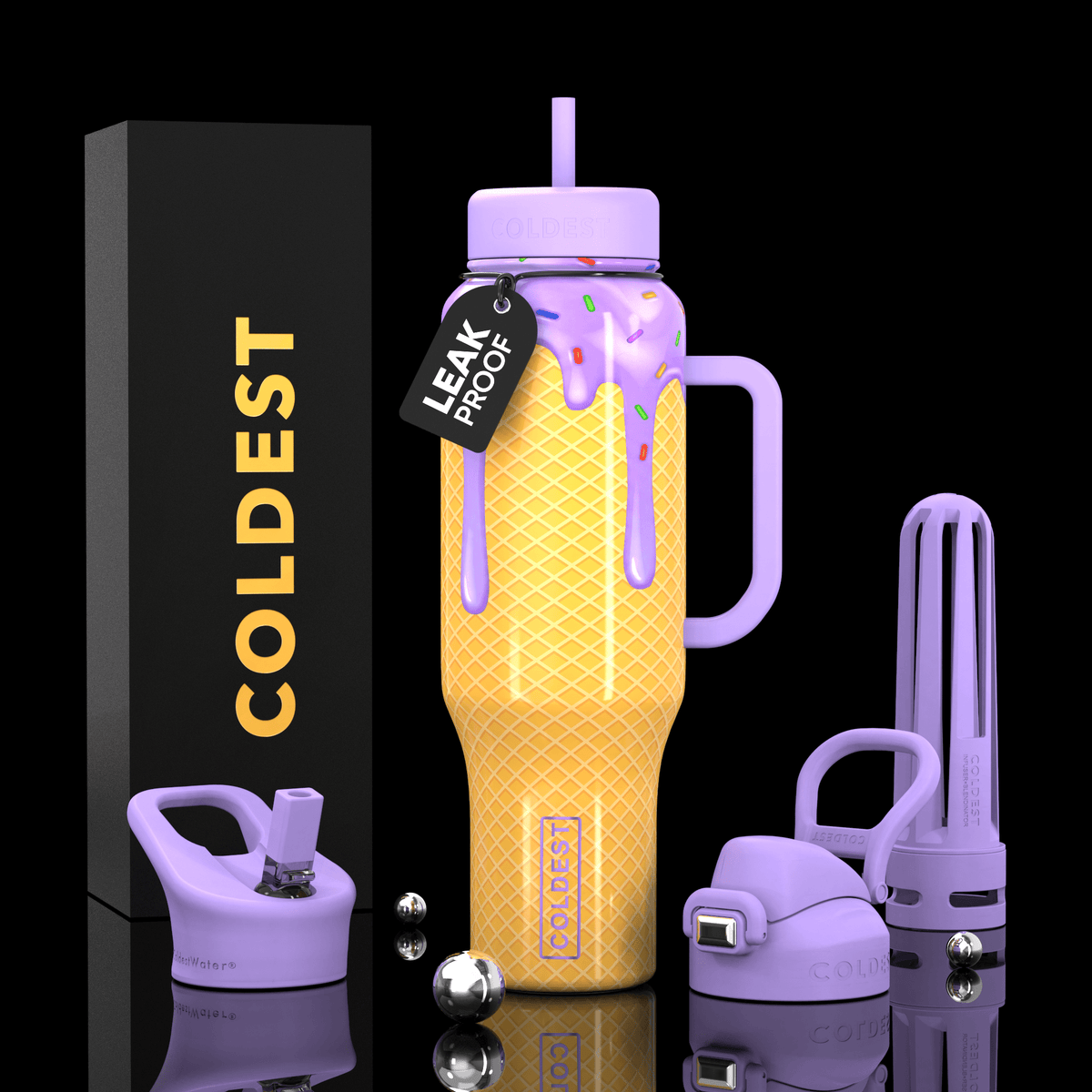 COLDEST 46oz Limitless Ultra v8 - Corkscrew Kid