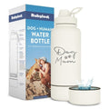 Dog + Human Water Bottle with Detachable Dog Bowl - Corkscrew Kid