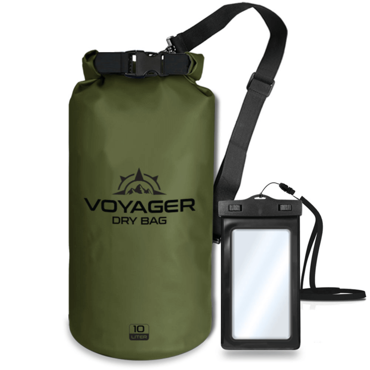 EcoGear FX Voyager Waterproof 10L Dry Bag - Corkscrew Kid
