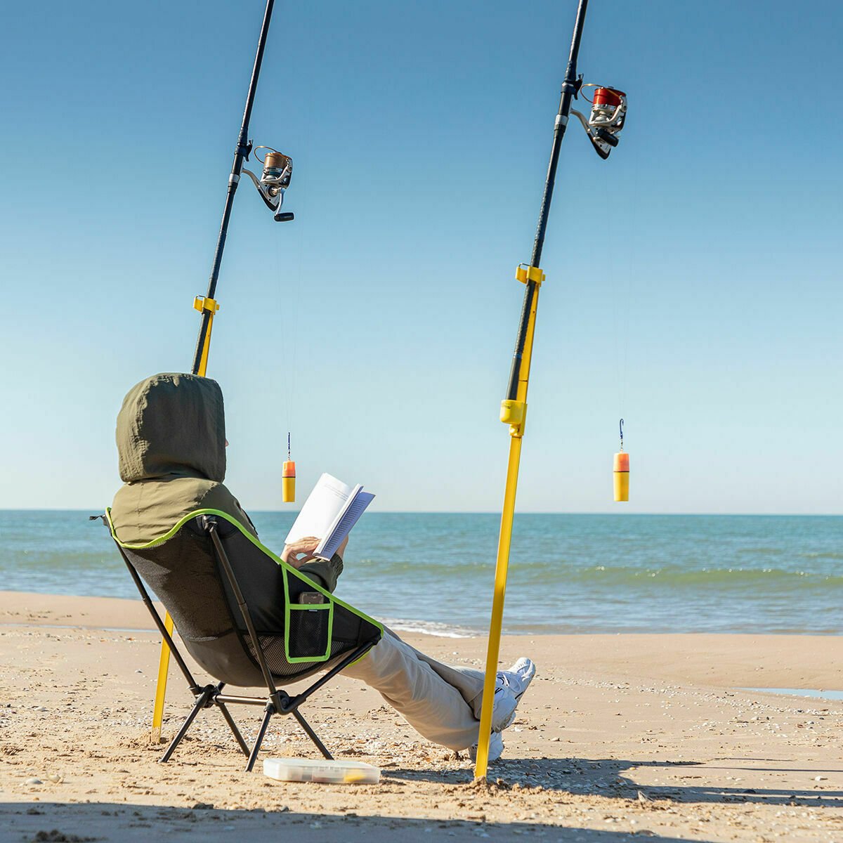 Foldable Camping Chair Folstul InnovaGoods - Corkscrew Kid