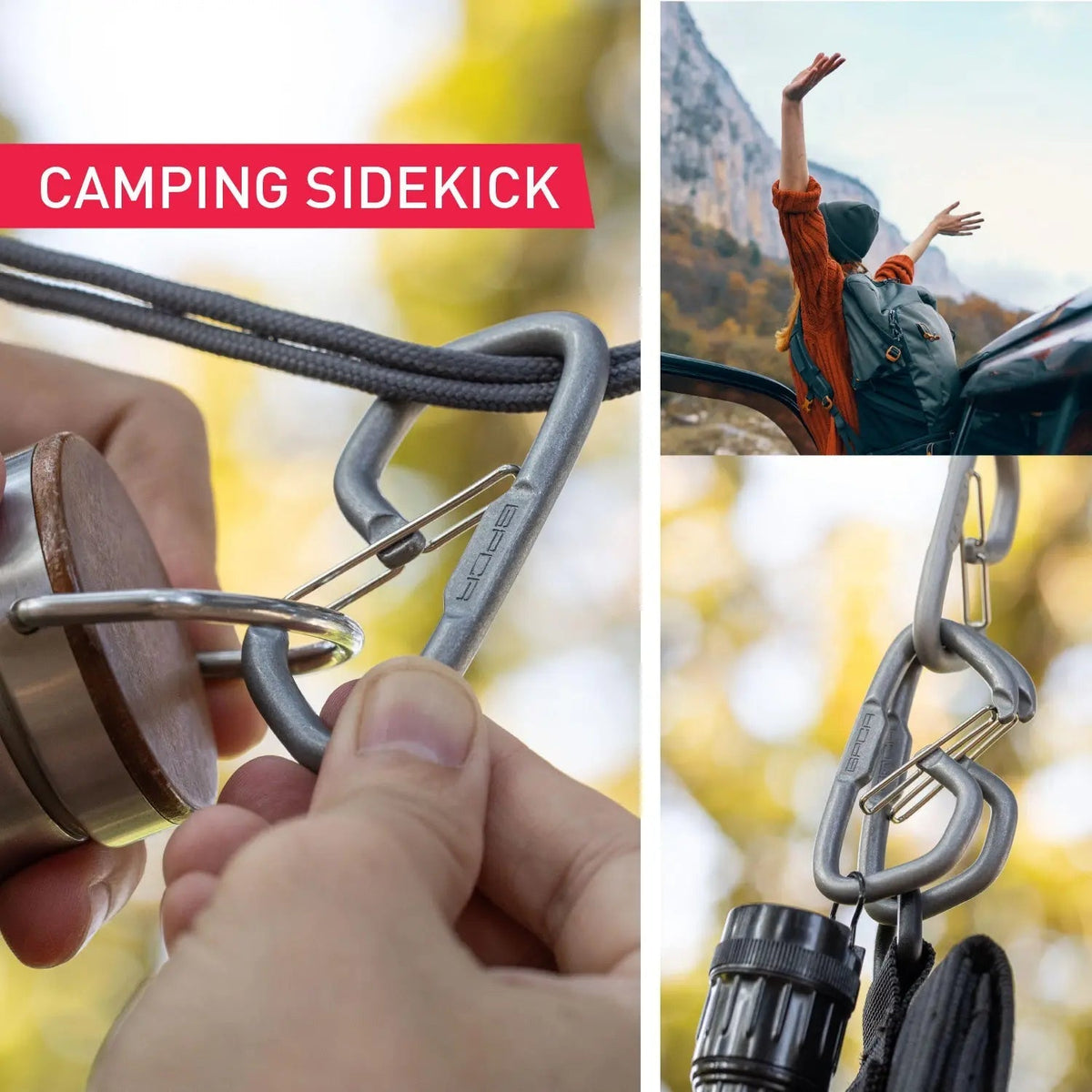GPCA Carabiner Loop LITE - Corkscrew Kid