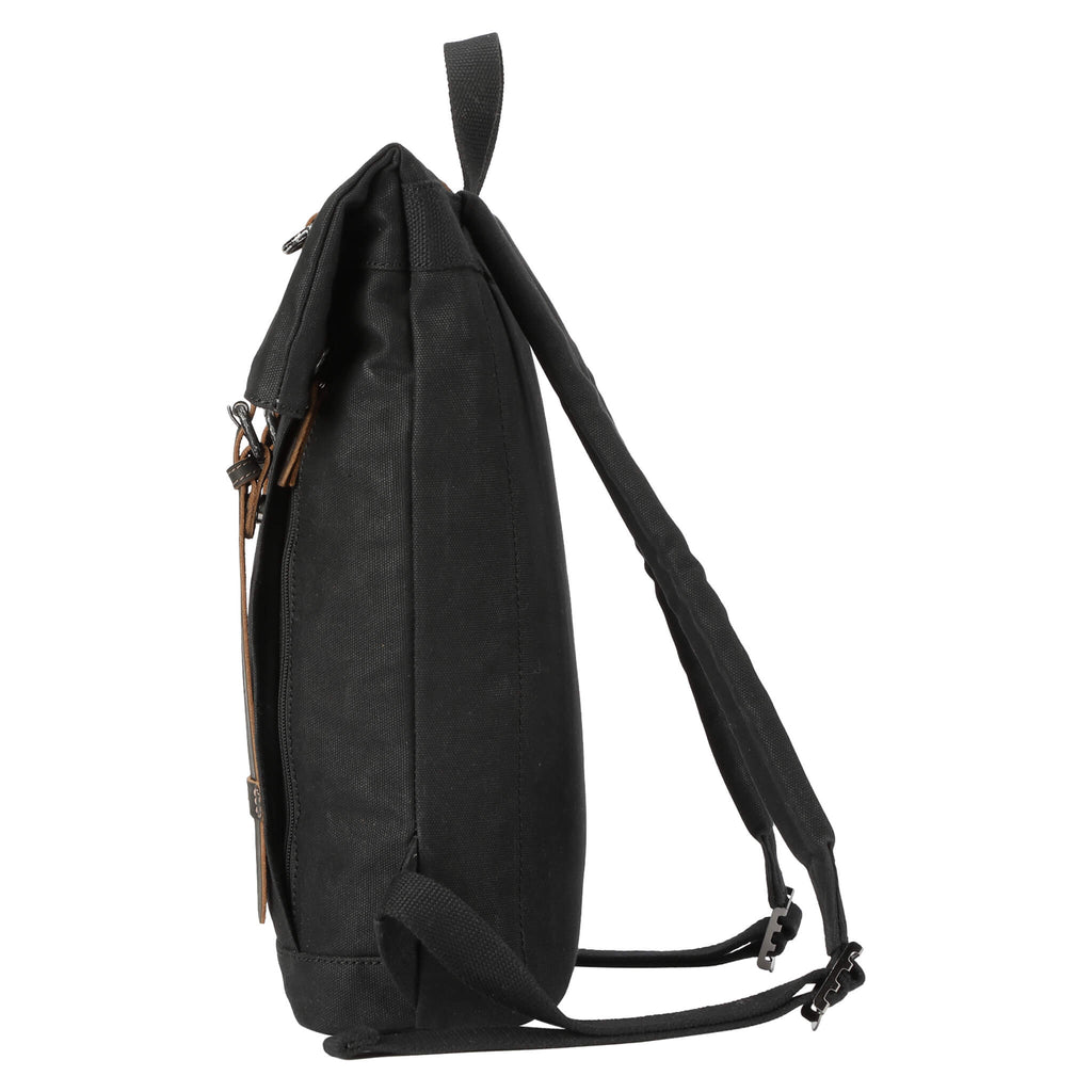 Heritage Small Waxed Canvas Backpack | TRP0425S - Corkscrew Kid
