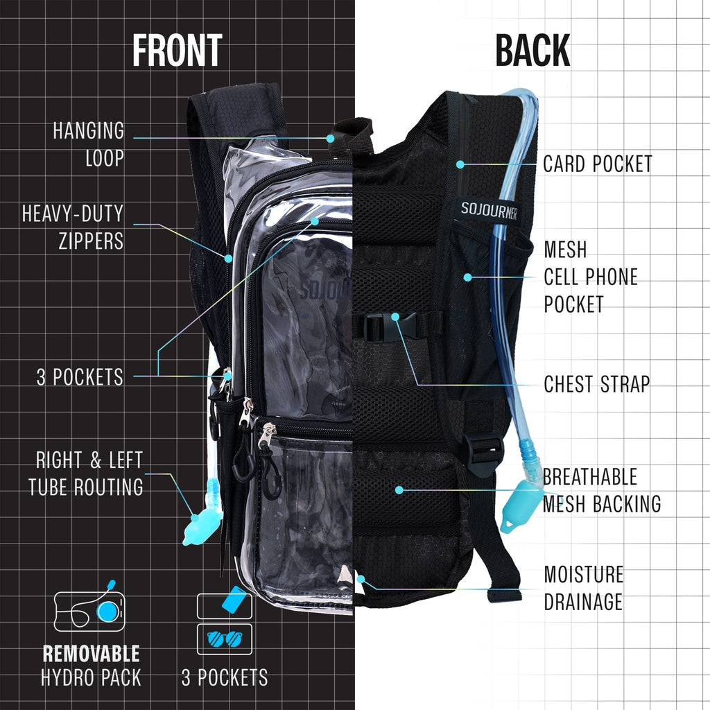Hydration Pack Backpack (Medium) - Corkscrew Kid