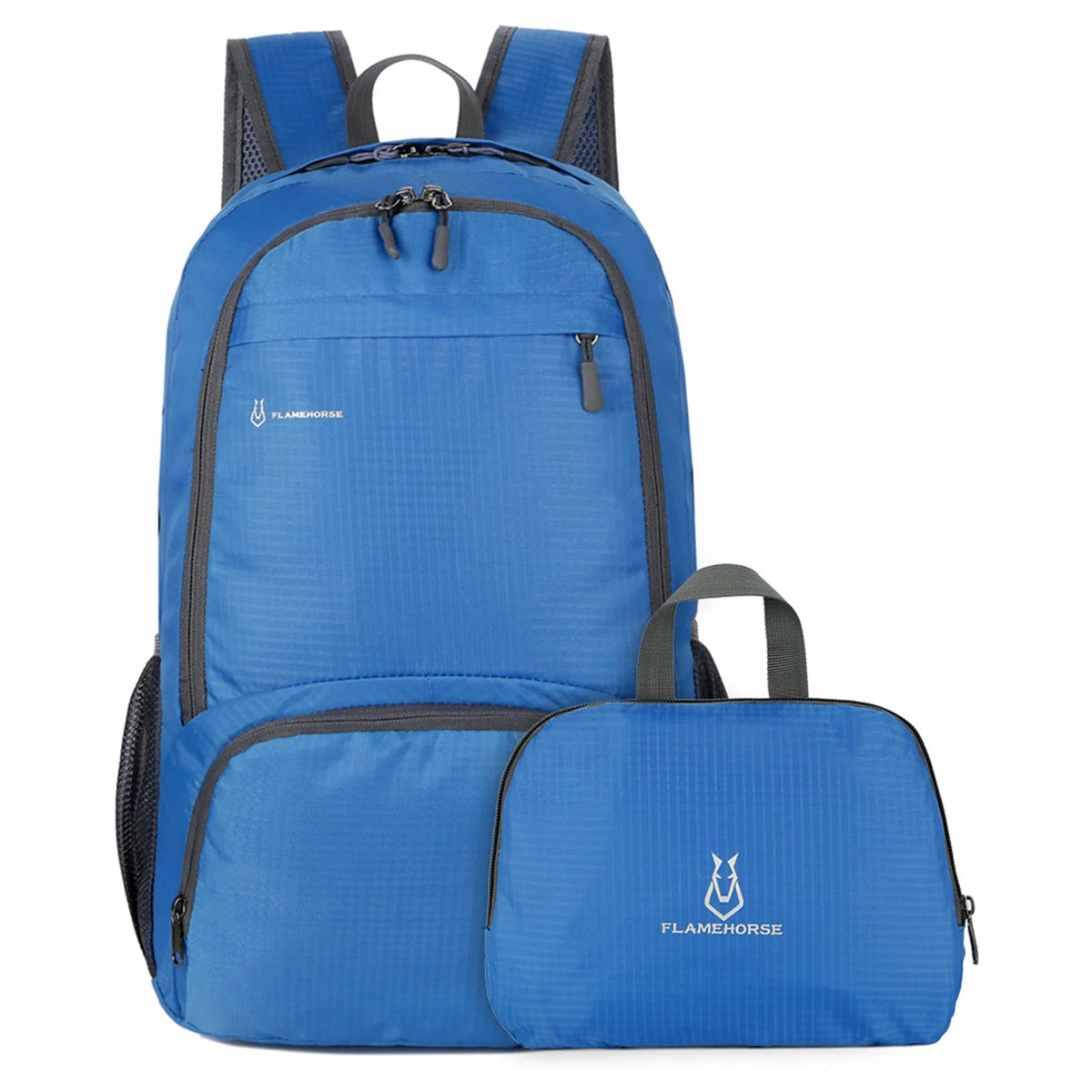 Lightweight Foldable Backpack Men Women Waterproof Packable Backpack Outdoor Travel Hiking Cycling Daypack Camping Shoulders Bag - Corkscrew Kid