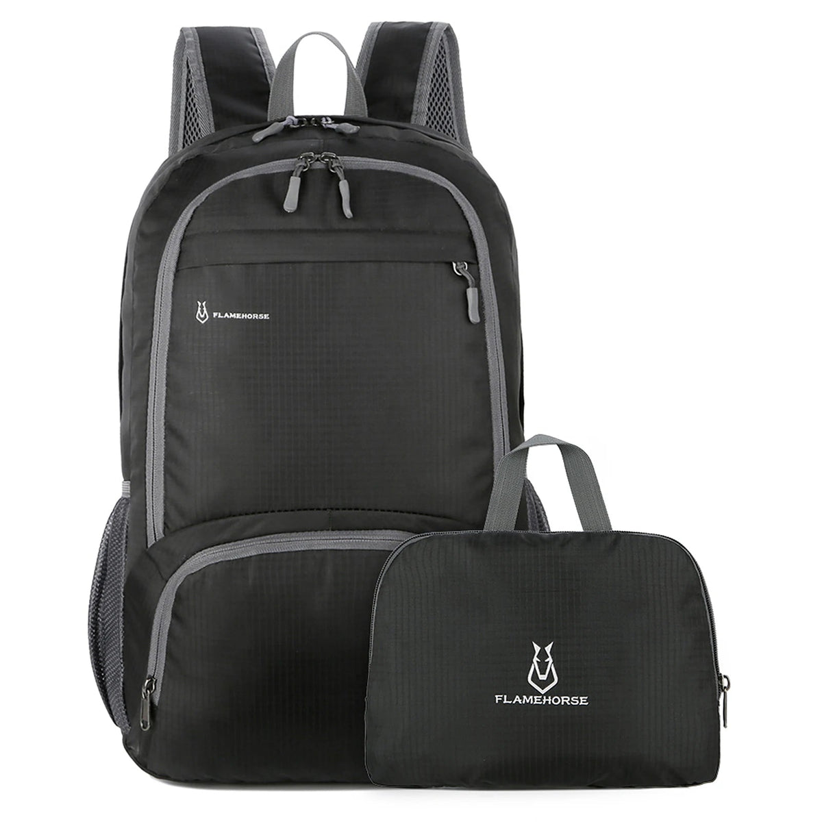 Lightweight Foldable Backpack Men Women Waterproof Packable Backpack Outdoor Travel Hiking Cycling Daypack Camping Shoulders Bag - Corkscrew Kid
