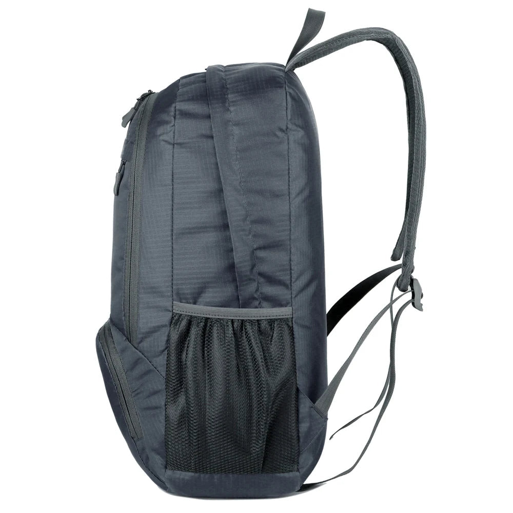 Lightweight Foldable Backpack Men Women Waterproof Packable Backpack Outdoor Travel Hiking Cycling Daypack Camping Shoulders Bag - Corkscrew Kid